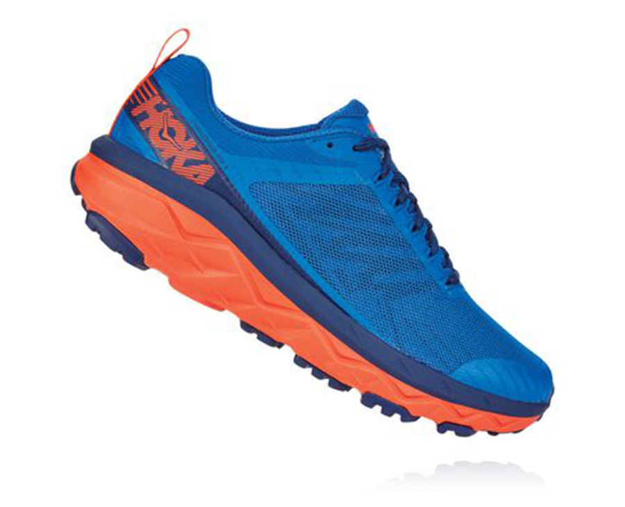 Hoka One One Trainers Mens Blue - Challenger ATR 5 - 39274FDQE